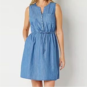 St. John’s Bay Blue Dress Size XL
